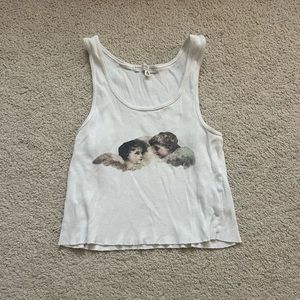 Urban Outfitters Angel Cherub Tank